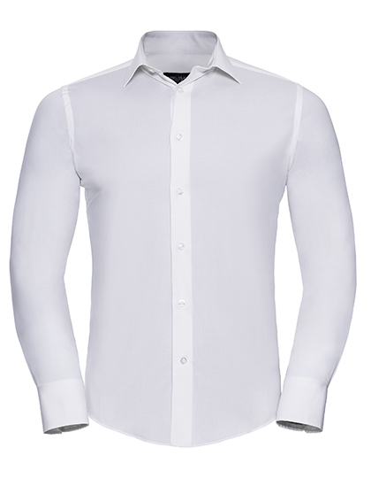 Men´s Long Sleeve Fitted Stretch Shirt