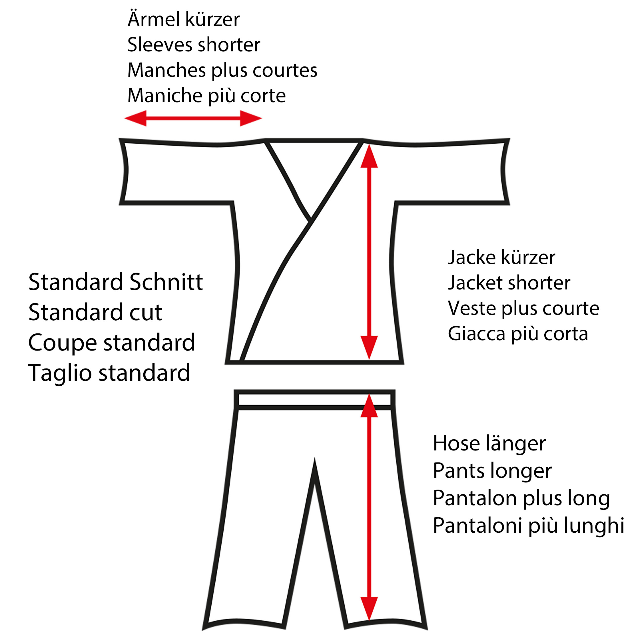 Judo | Ju Jutsu Anzug Junior 150 cm - 180 cm